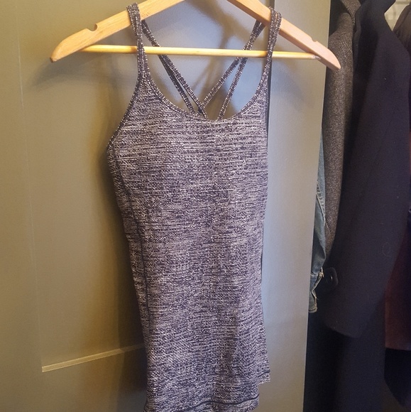 Lululemon Free to Be Tank | Nulu | Grey Multi | 4 - Picture 2 of 6